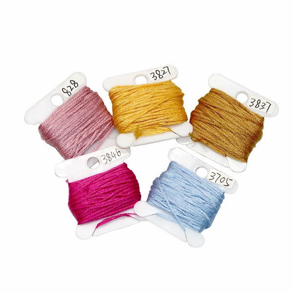 129Pcs Set Embroidery Floss Cross Stitch Organizer Storage Box Thread Bobbins AU