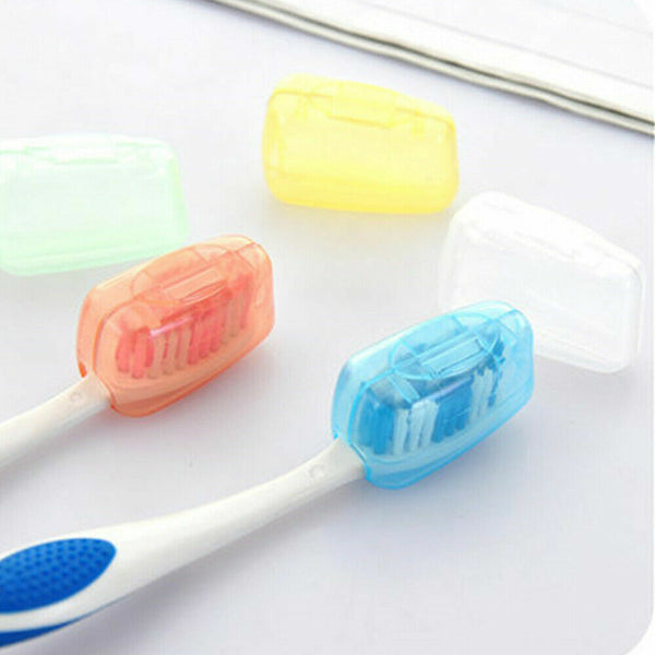 Travel Toothbrush Head Cover Cap Case Outdoor Brush Cleaner Protect