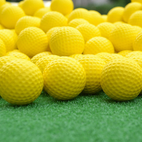 Practice Foam Golf Balls Easy Visibility Training Indoor Outdoor 12 Or 24 Pcs - Lets Party