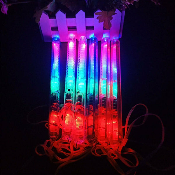 LED Light Flashing Wand Stick Colour Changing Glowsticks Party Glow in Dark - Lets Party