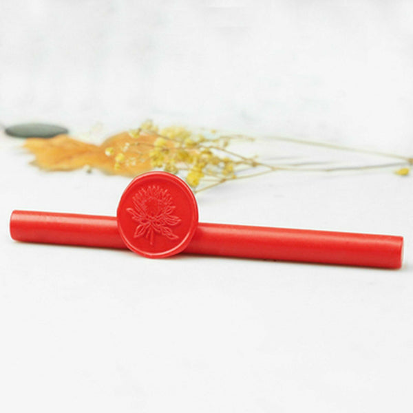 Sealing Wax Round Stick Glue Gun Stamp Seal Candle Envelope Invitations Wedding - Lets Party