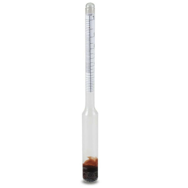 Alcohol Hydrometer Distilling 0-100% Meter with Measuring Cup 100ml - Lets Party