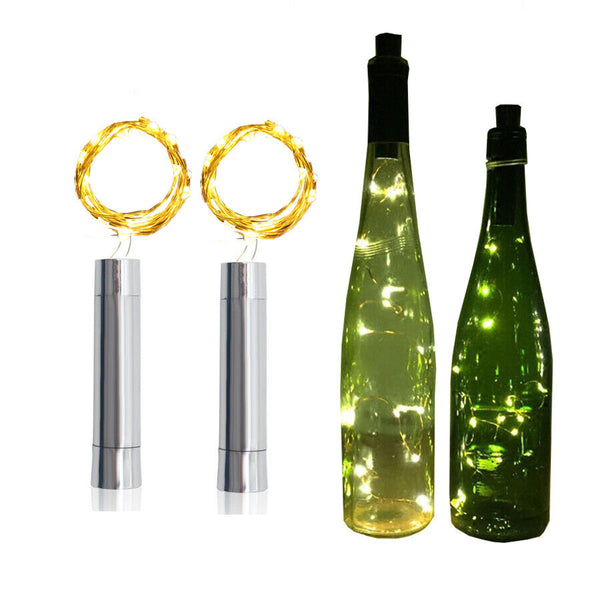 LED Fairy Wine Bottle String Lights Cork Copper Wire Xmas Wedding Night Party AU