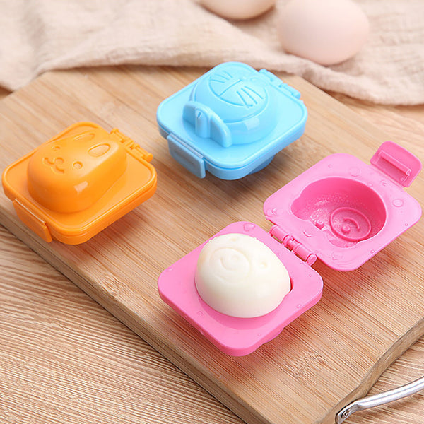 6X Mold Sandwich Bento Rice Mould Sushi Maker Boiled Egg Cutter Kitchen Gadget A