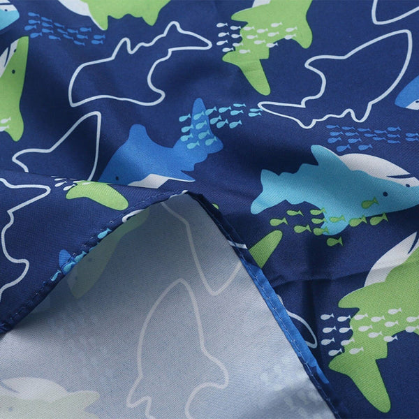 1X Kids Haircut Cape Salon Waterproof Hair Cutting Gown Nylon Hairdresser Barber