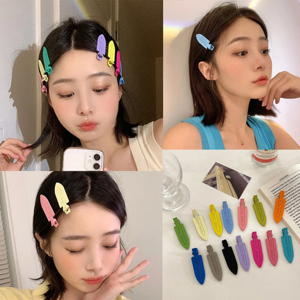 20PCS No Bend Hair Clips No Crease Clip Fix Pin Barrette Makeup Women Malalon AU