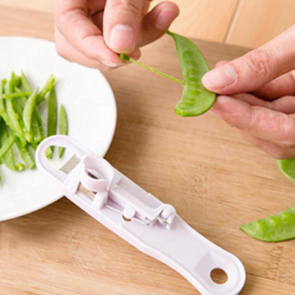 French Peeler Remover Green Fresh  Bean Runner Shredder Stringer Slicer Cutter