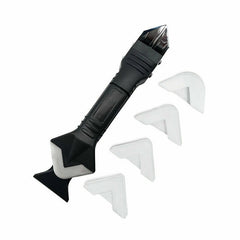 Caulking Tool – 3-in-1 Silicone Sealant Smoother & Scraper Kit