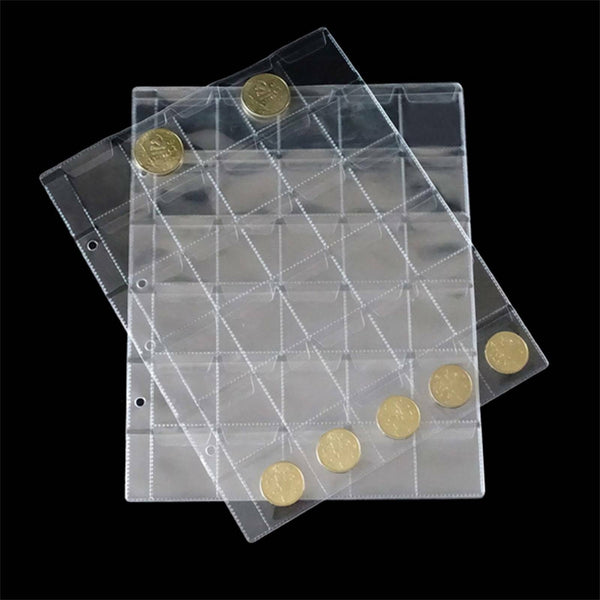 Coin Storage Box Commemorative Protection Collection Coin Holders Folder Page AU