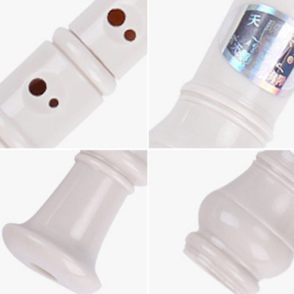 8-hole Instrument with Music Recorder Soprano Colorful Descant Cleaning Rod