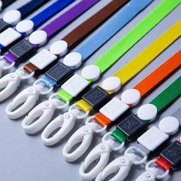 20 Neck Strap Lanyard Multi Colour Safety ID Card Name Badge Holder Neck Strap