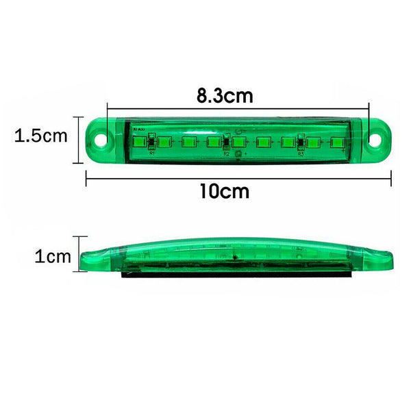 NEW Boat Navigation Lights Waterproof Marine Utility Led Strip Lights (4 Pack)