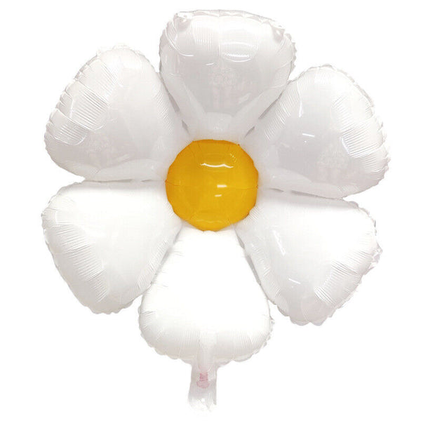 3/6/9x White Daisy Flower Balloons Birthday Wedding Party Garland Decor Balloons