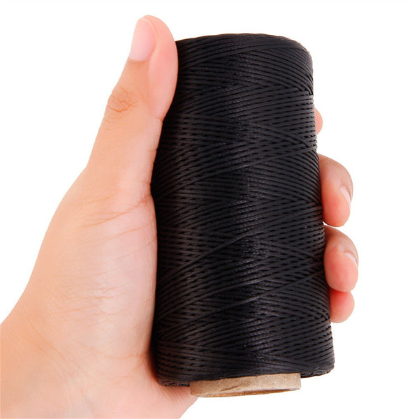 0.8-1MM 260m 150D Leather Sewing Waxed Thread Hand Stitching Craft Repair Cords