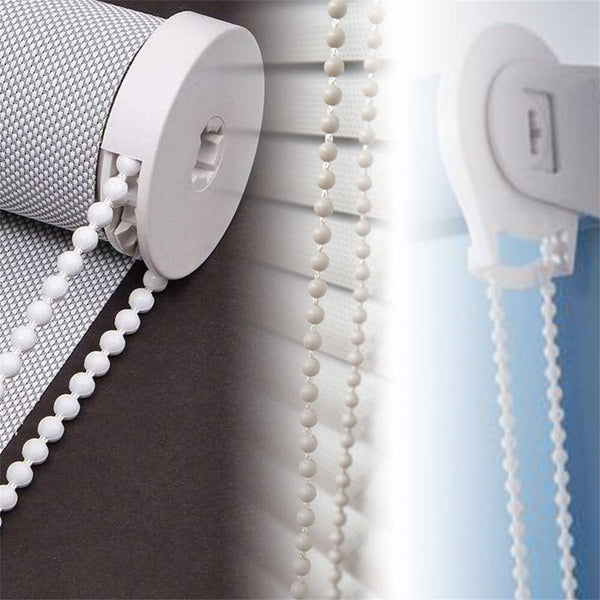 50pcs Blind Control Chain Ball Stopper Roller Cord Holland Blind Clear Curtain