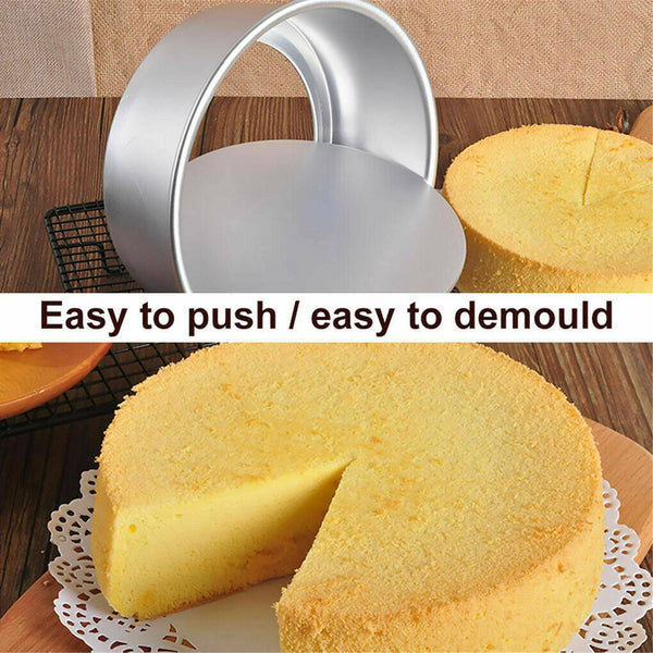 6/8inch Cake Mold Round DIY Cakes Pastry Baking Tin Pan Round Aluminium AU STOCK