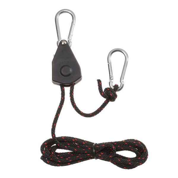 10X 2m Camping Ratchet Pulley Tent Guide Rope Adjustable Guy Line Tensioner Tie