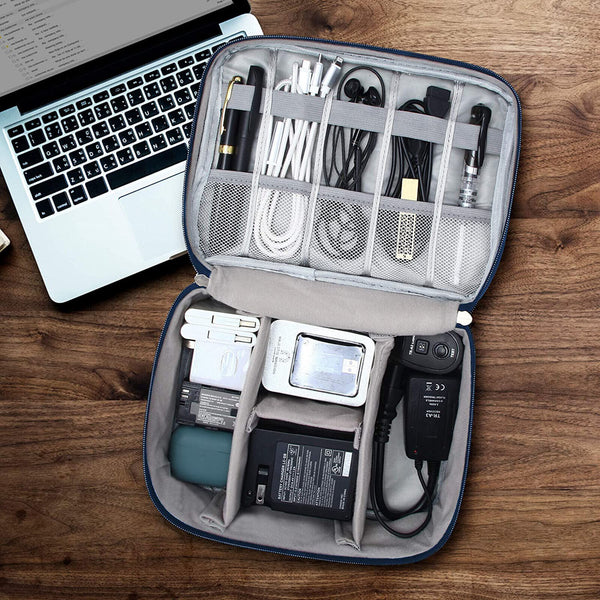 New Electronic Accessories USB Travel Case Storage Charger Cable Organizer Bag