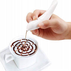 Latte Art Pen – Electric Coffee & Cake Decorating Pen
