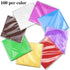 600X Square Candy Chocolate Lolly Aluminum Foil Paper Gift Wrappers Colorful AU