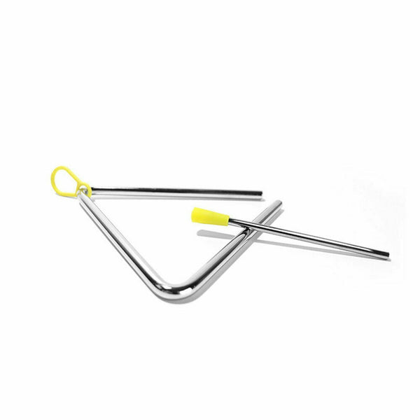 10cm Musical Triangle Alloy with Striker Rod Percussion Instrument Kids Toys AU