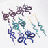 2x Silicone Snake Earring Resin Epoxy Mold Jewelry Pendant Eardrop Casting Mould