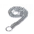 Dog Choker Collar Heavy Duty Double Chain Pet Slip Check Chain Twist Link Chrome