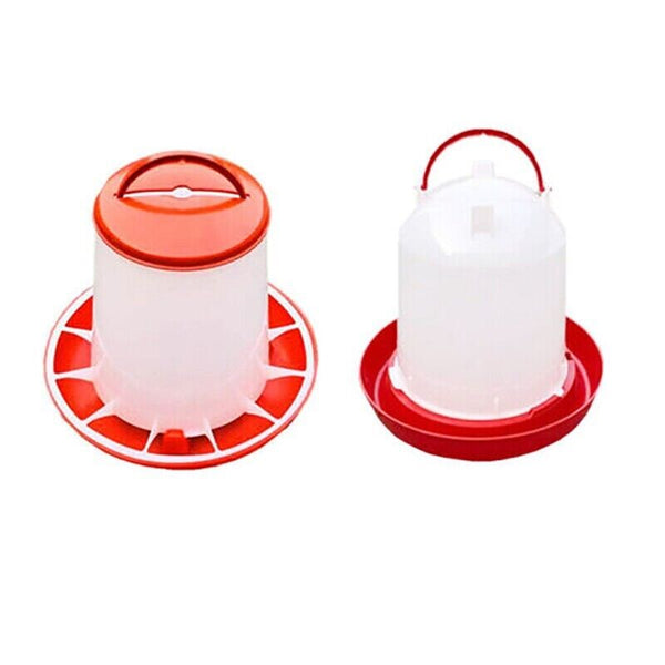 Automatic Chicken Bird Chook Poultry Feeder Drinker Chicken  Poultry Waterer AU