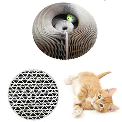 Magic Organ Cat Scratching Board Grab Board--Comes With A Toy Bell Ball AU Stock