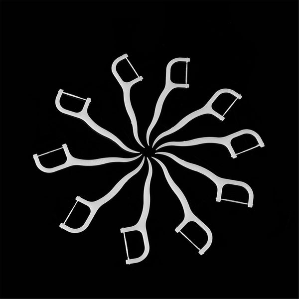 30-150 x Floss Picks Dental Teeth Toothpicks Stick Care Tooth Pick Clean Oral AU