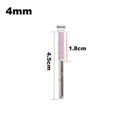 10 Chainsaw Sharpener Burr Grinding Stone File Chain Part Sharpening 4/4.8/5.5mm