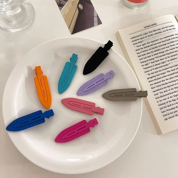 20PCS No Bend Hair Clips No Crease Clip Fix Pin Barrette Makeup Women Malalon AU