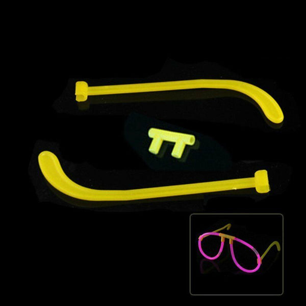 25x Multi Glow Sticks Connector Glasses Light Shining Party Fun Toy Glow in dark