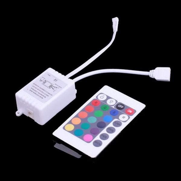 24 and 44 Key Mini IR Remote Controller Control For 3528 5050 RGB LED Strip Wireless - Lets Party