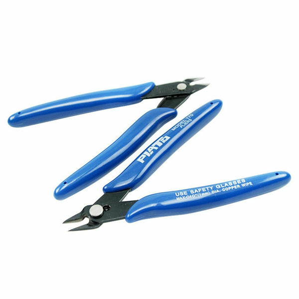 2 Flush Side Cutter Precision Shear Wire Snips Pliers Tool Diagonal Mini Cutters - Lets Party