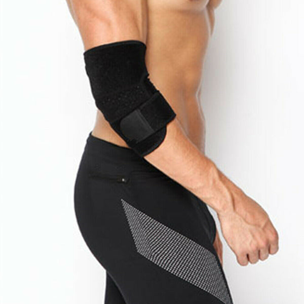 Elbow Arm Support Brace Bandage Wrap Strap Pads Gym Sport Tennis Basketball - Lets Party