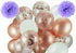 32X Rose Gold Confetti Balloons Latex Balloon Wedding Birthday Party Decorations - Lets Party