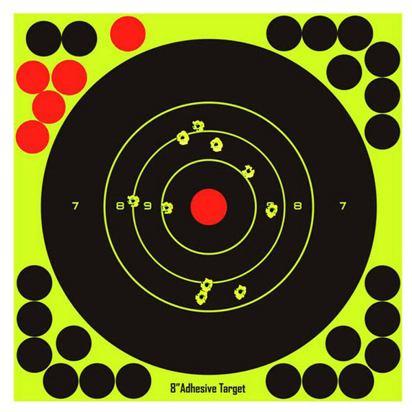 Accessories Splatter Reactive Self Adhesive Shooting Targets Hunting 20pc - Lets Party