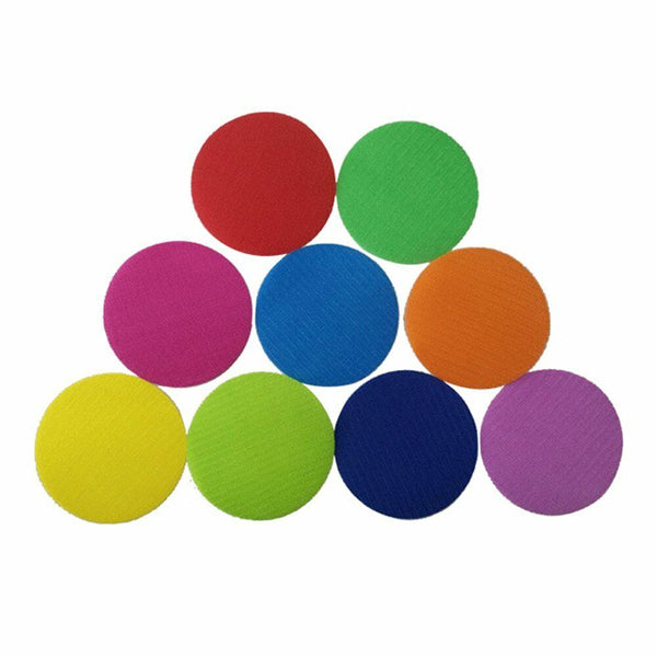 30pack of Carpet Spots Markers Sit Dot Circles - Lets Party