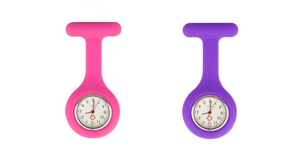 Silicone Nurse Brooch Tunic Fob Watch Nursing Nurses Pendant Pocket Watch - Lets Party