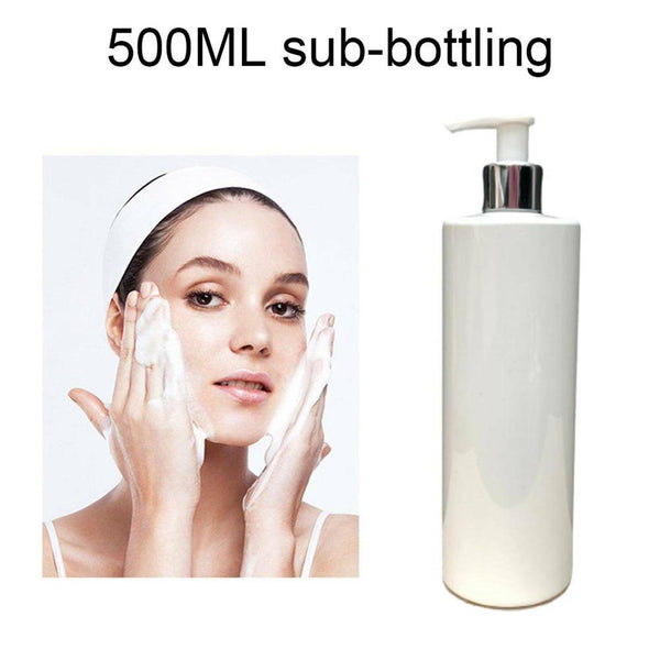 10PCS 500mL Empty Lotion Pump Bottles Shampoo Soap Dispenser Refillable Bathroom