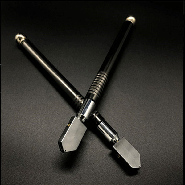 Pro Diamond Tip Glass Cutter Oil Lubricated Cutters Cutting Craft Black Tools AU