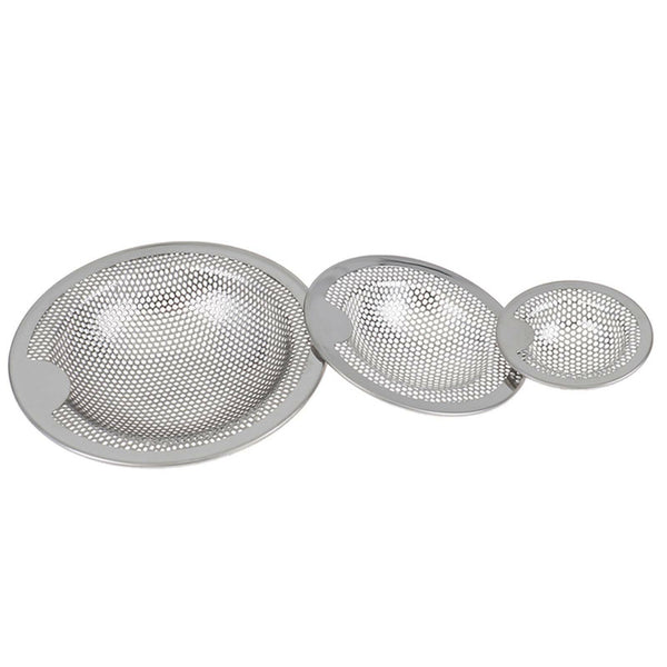 2X Stainless Steel Kitchen Sink Mesh Strainer Waste Plug Filter Drain StoppersAU