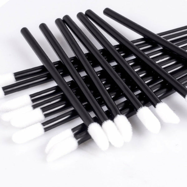 Disposable Lip Brush Lip Wands Gloss Lipstick Applicator Brushes