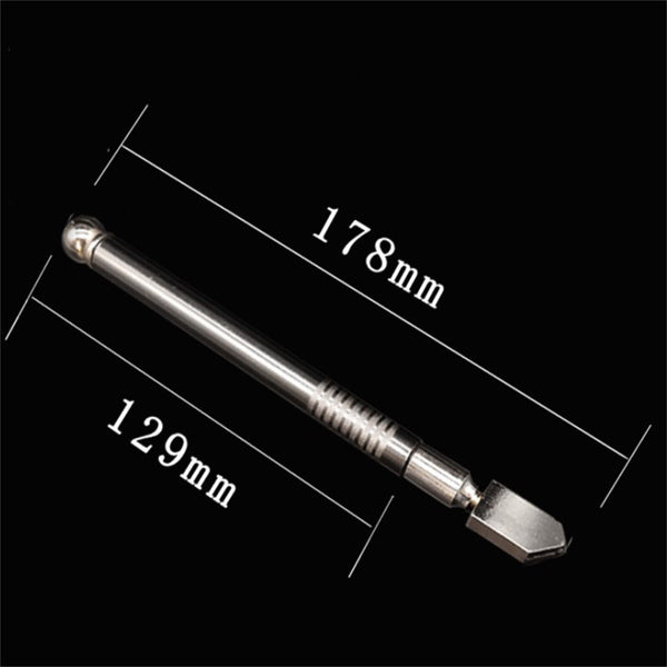 Pro Diamond Tip Glass Cutter Oil Lubricated Cutters Cutting Craft Black Tools AU