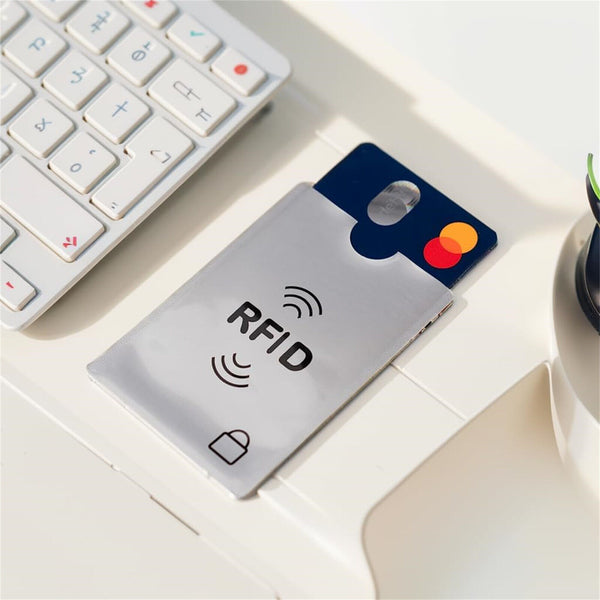 RFID Blocking Sleeve Secure Credit Debit Card ID Protector Anti Scan AUS