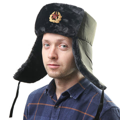 Ushanka Trapper Hat – Faux Fur Russian Winter Cap