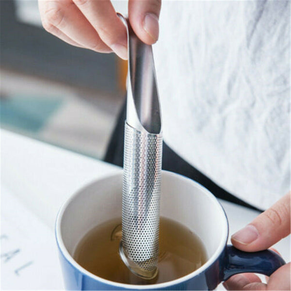 Stainless Steel Tea Infuser Leaf Strainer Herbal Mesh Loose Filter Diffuser Mug