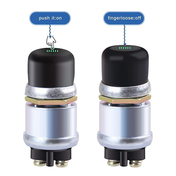 2x 12V Car Heavy Duty Switch Push Button Ignition Track Engine Start Starter AU