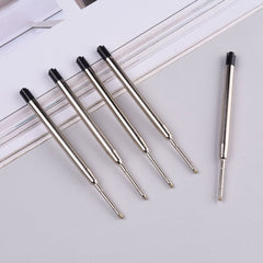 10 x Black Ballpoint Pen Refill/Refills Medium Point Compatible For Parker Pen A